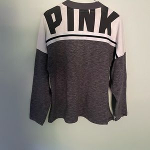 PINK Victoria’s Secret heather gray sweatshirt , size XS